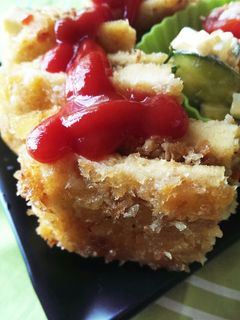 高野豆腐の梅しそ巻きフライ-レシピのメイン写真