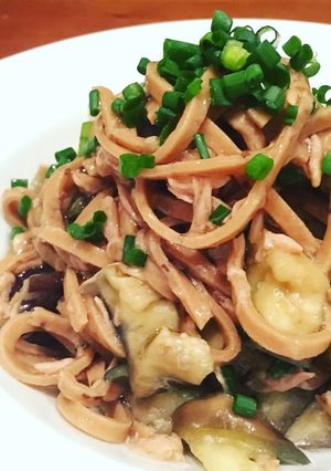 冷やしナスとシーチキンのさっぱりパスタ-レシピのメイン写真
