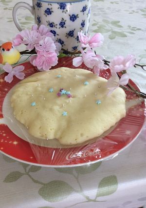 レンジで蒸しパンみたいなホットケーキ！！-レシピのメイン写真