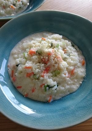 簡単朝ご飯♡ほっこりミルクリゾット-レシピのメイン写真