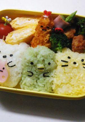 すみっこぐらしキャラ弁　簡単に！！-レシピのメイン写真