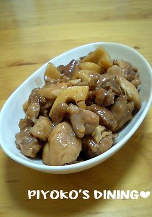 超ヘルシー❀鶏とレンコンのさっぱり梅酢煮-レシピのメイン写真