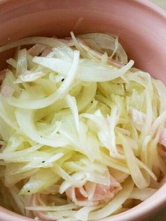 新玉ねぎと生ハムのマリネ-レシピのメイン写真