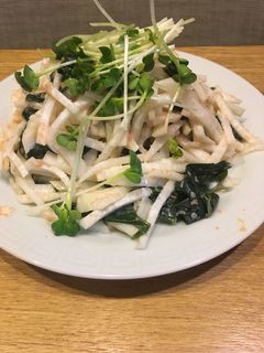 ダイコンとワカメのたらマヨサラダ-レシピのメイン写真