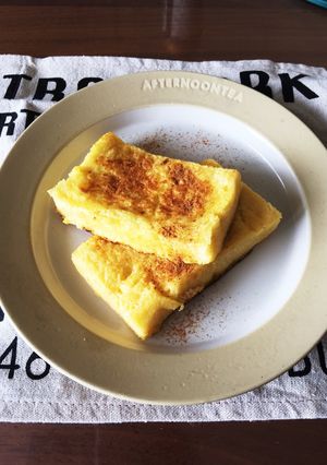 しっとりジュワ〜カフェ風フレンチトースト-レシピのメイン写真