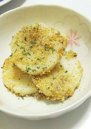 もちきびの簡単マクロビ長芋焼き-レシピのメイン写真
