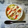 野菜で嵩増し♪ハワイアンなアヒポキ丼