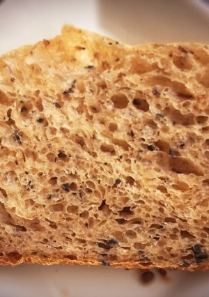 全粒粉?麦茶で食べ切りのハーフパン♪-レシピのメイン写真