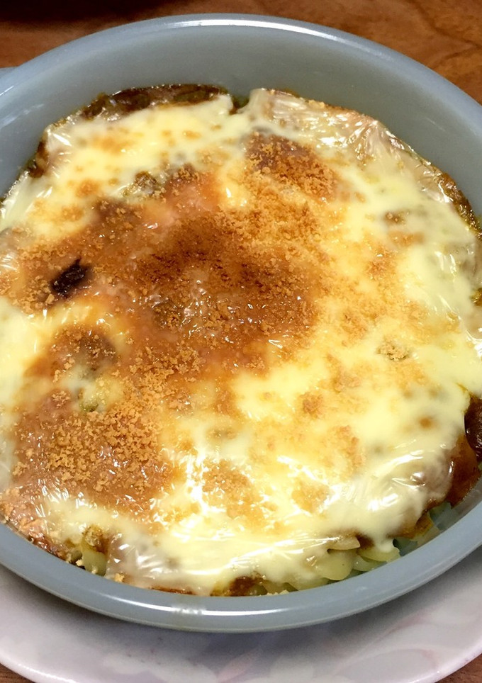 カレーのチーズ焼き♫残りものリメイク！-レシピのメイン写真