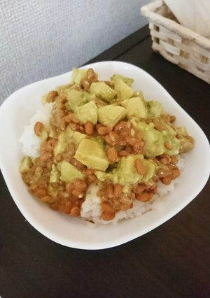 栄養満点さっぱりアボカド納豆丼☆-レシピのメイン写真