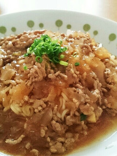 みそラーメンで麻婆ぶっかけ冷やしラーメン-レシピのメイン写真