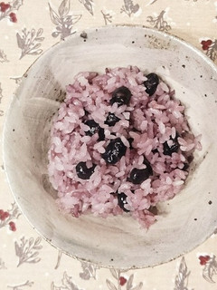 黒豆ご飯☆豆はフライパンで炒める簡単♪-レシピのメイン写真