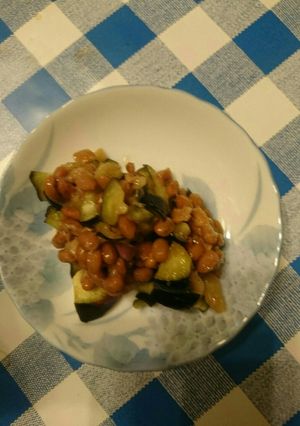 納豆なす-レシピのメイン写真