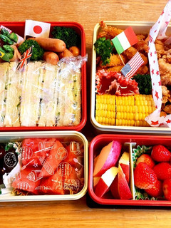 2017年 初の小学校運動会弁当☆-レシピのメイン写真