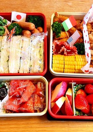 2017年 初の小学校運動会弁当☆-レシピのメイン写真