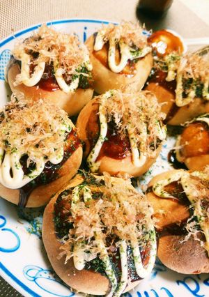 簡単 パン たこ焼きパン-レシピのメイン写真