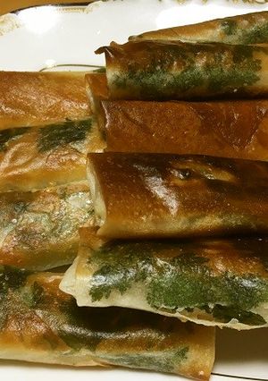 パセリとチーズの揚げない春巻-レシピのメイン写真