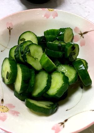 昆布ダシのきゅうりの浅漬け☆うちの常備菜-レシピのメイン写真