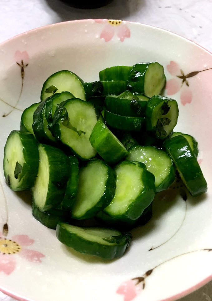 昆布ダシのきゅうりの浅漬け☆うちの常備菜-レシピのメイン写真