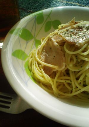 バジリコ豚バラパスタ-レシピのメイン写真