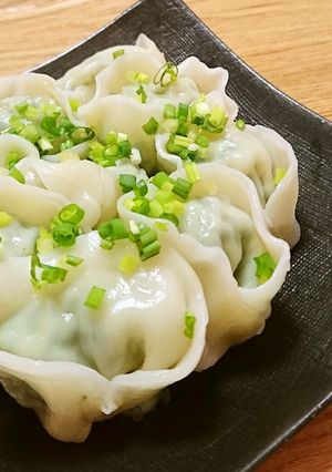 ニラたっぷり♡マヨ水餃子-レシピのメイン写真