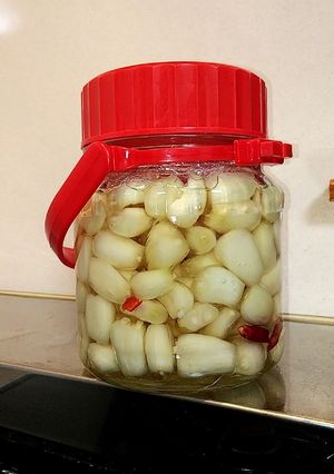 美味しい！わが家のらっきょう漬け-レシピのメイン写真
