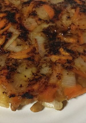 使い切り！納豆と人参のフライパン焼き-レシピのメイン写真