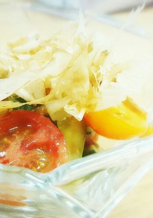 トマトとキュウリの梅和え-レシピのメイン写真