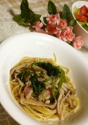 キノコのスープスパゲティ♫弁当にも♡-レシピのメイン写真