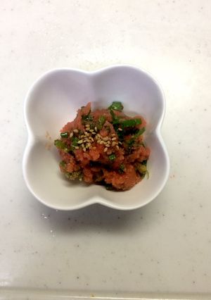 ご飯のお友☆明太子ナムル-レシピのメイン写真