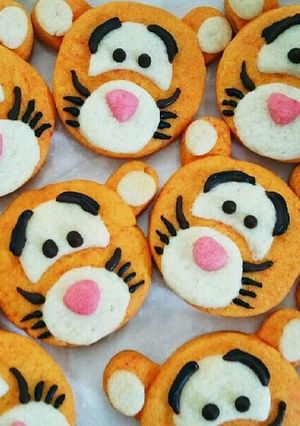 簡単☆かわいいクッキー☆ティガー-レシピのメイン写真