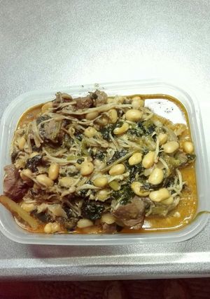 低糖質牛肉と大豆水煮の煮物-レシピのメイン写真