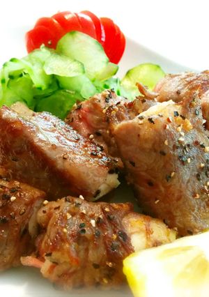 新食感！ささみが和牛サイコロステーキに！-レシピのメイン写真