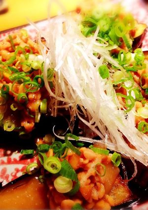 茄子田楽納豆-レシピのメイン写真