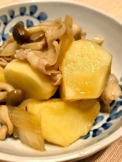じゃが芋の甘辛炒め-レシピのメイン写真