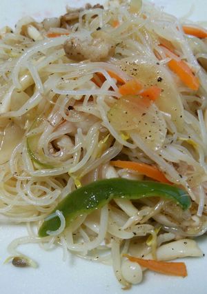 関西人が作る☆焼きビーフン-レシピのメイン写真