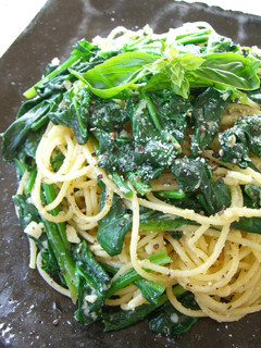 ☆ほうれん草とパルメザンのパスタ☆-レシピのメイン写真