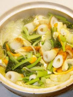 野菜たっぷり、あっさり鍋-レシピのメイン写真