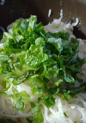 混ぜるだけ！しらすペペロンチーノ風素麺-レシピのメイン写真