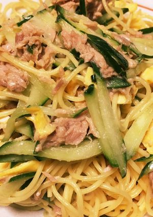 スパサラダ☆ツナの油は捨てません！-レシピのメイン写真