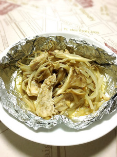 コリコリ鶏なんこつのホイル包み焼き-レシピのメイン写真