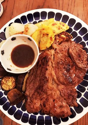 夏野菜のグリルと牛ステーキ-レシピのメイン写真