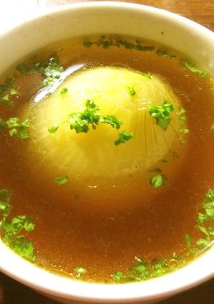 丸ごと新玉ねぎスープ-レシピのメイン写真