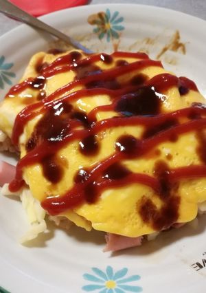 レンジで☆簡単オムライス-レシピのメイン写真
