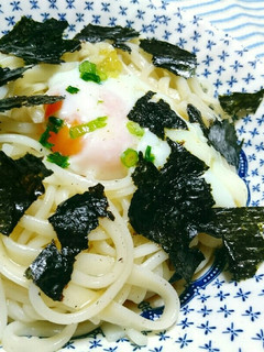 サッパリ温玉ぶっかけうどん-レシピのメイン写真