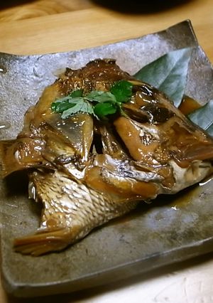 3時間かけて作る鯛のかぶと煮-レシピのメイン写真