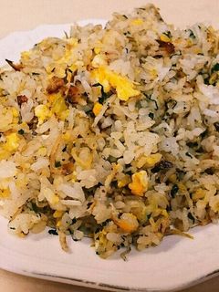 簡単 しらすとしそのチャーハン-レシピのメイン写真