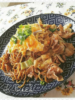 豚キムチ焼きそば-レシピのメイン写真