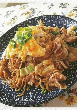 豚キムチ焼きそば-レシピのメイン写真
