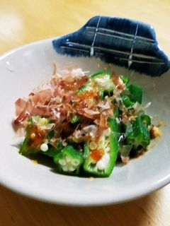 オクラ 生姜醤油-レシピのメイン写真